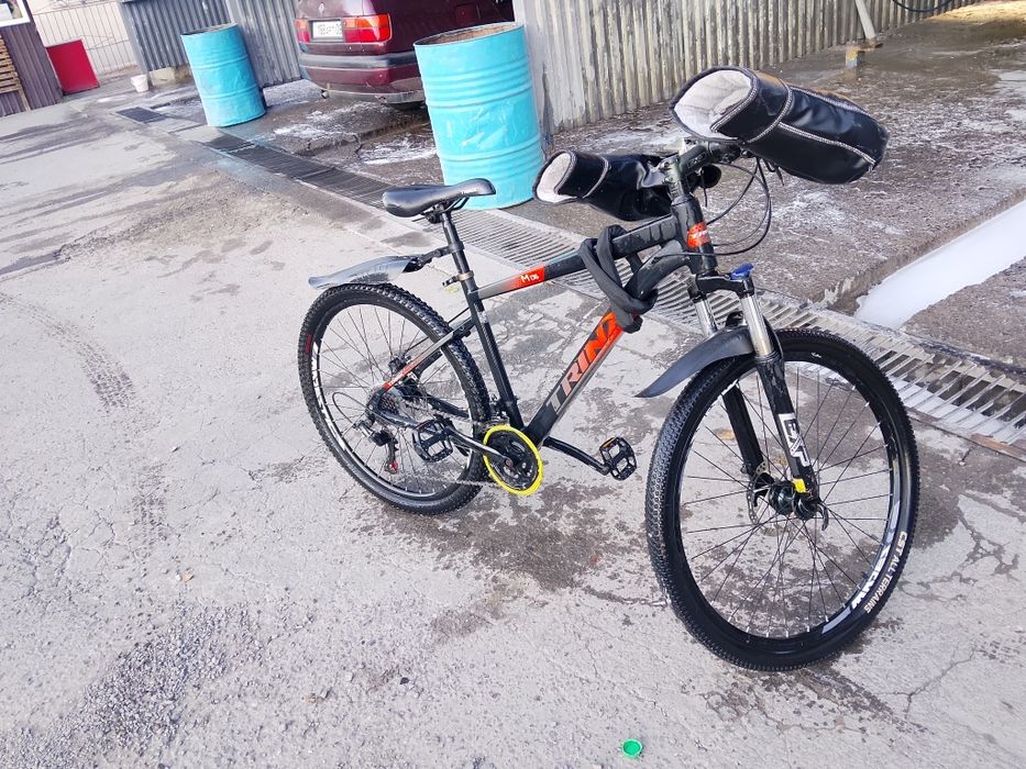 Велосипед  буу на ходу