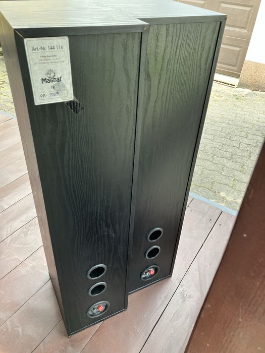 Magnat Set 2 Boxe De Podea ca noi, 4-Way Bass Reflex