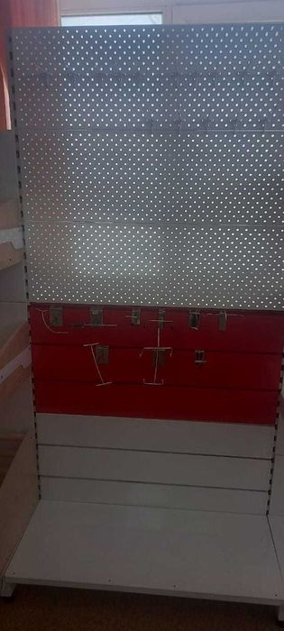 стеллаж металлические полки