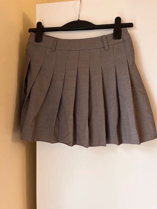 Къса сива пола H&M