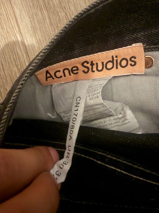 Джинсы прямые Acne Studios