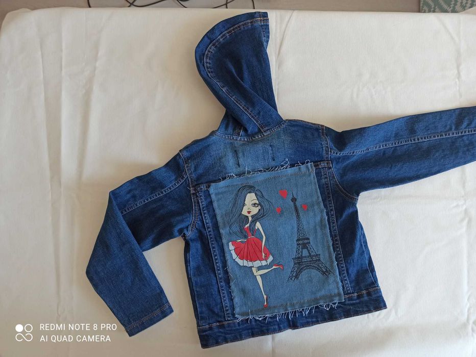Джинсовки новые для девочки