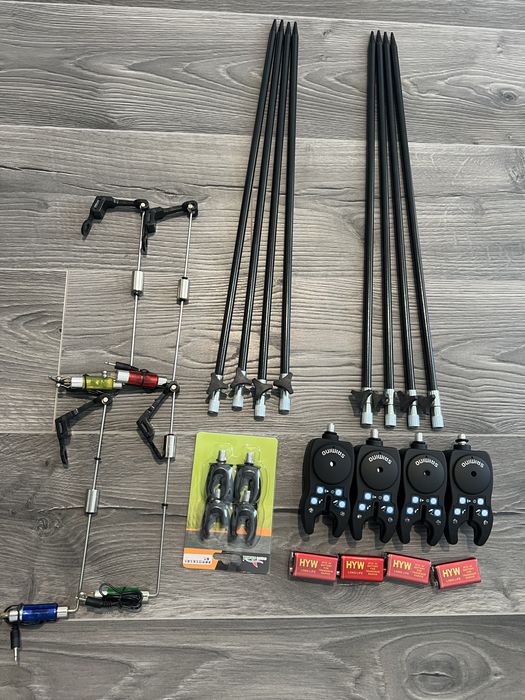 Set 4 senzori SAIMINO + 4 Swingeri + 8 tije + 4 baterii + 4 Capete