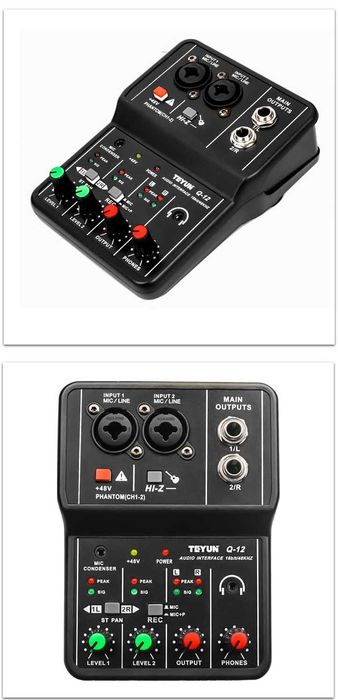 Mixere audio  (Minimixer audio si Mixer audio cu amplificare )