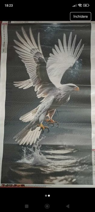 Tablou cu "diamante".