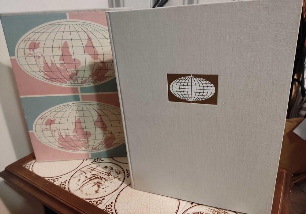 Детайлен Атлас на света 320стр. старо немско издание 1962г. Чисто нов