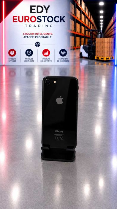 Telefon Apple iPhone SE , Negru, 64GB, 2020