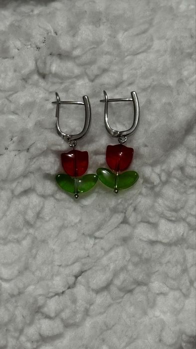 Сережки тульпанчики