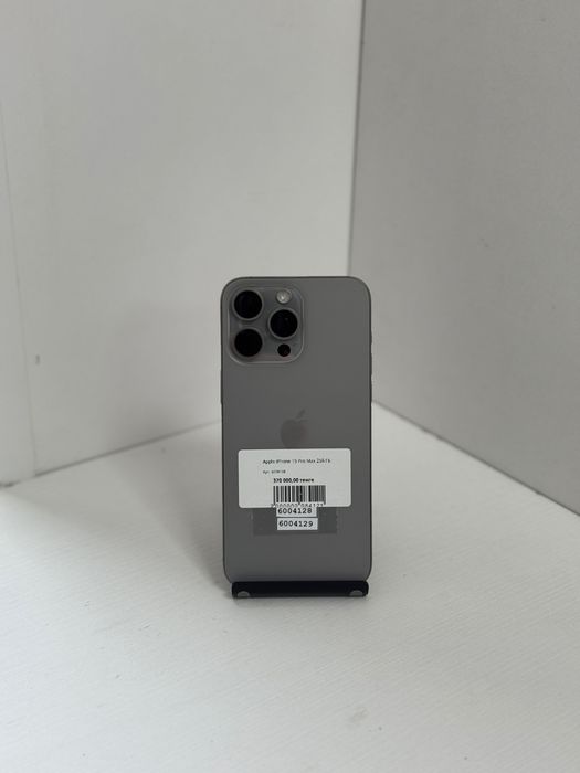 iPhone 15 Pro Max/Kaspi 0-0-12/ТехноАлтын/К/т:6-4128