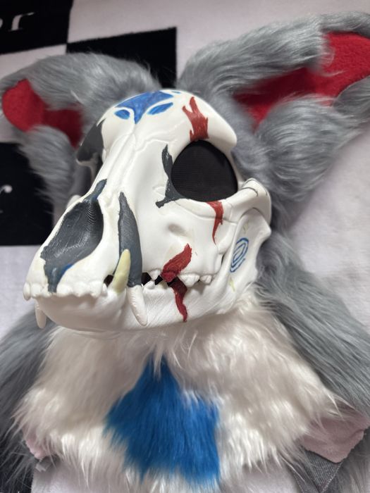 фурхед маска скулл дога