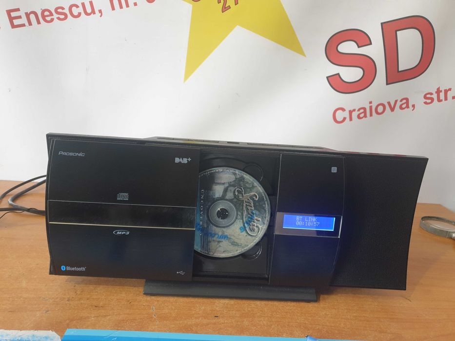 Microsistem Audio  Prosonic  Bluetooth, USB, CD, Radio FM, DAB+