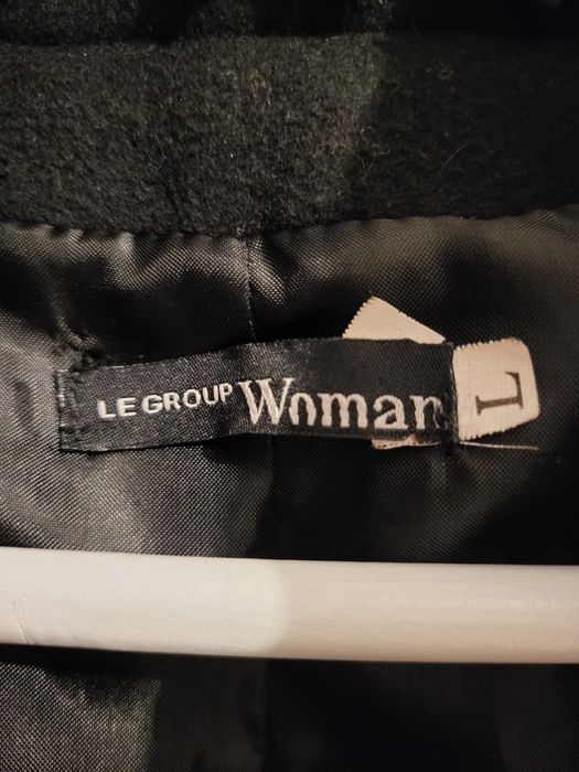 Palton elegant cu blană artificială