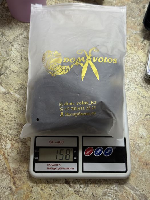 Натуральные волосы для наращивания шоколадные