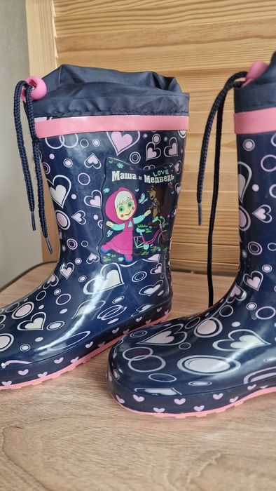 Резиновые сапоги на девочку, 32 р-р