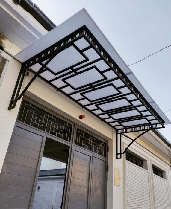 Навесы , решетки , перилла и ограждения