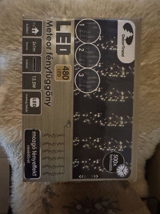 Instalatie luminoasa  Meteor cluster