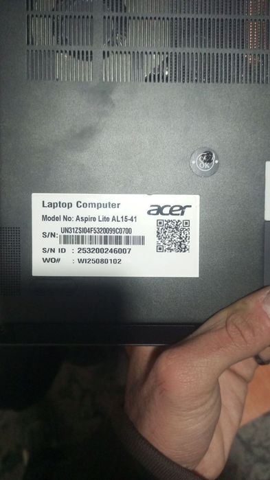 Acer aspire lite AMD Ryzen 5 7430U