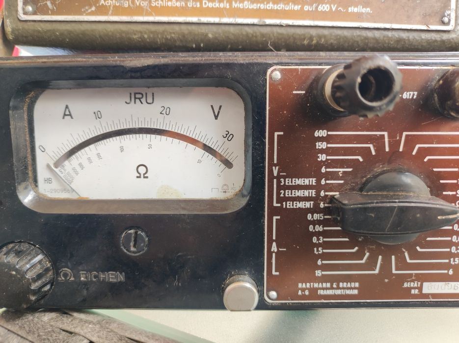 Aparat de măsură vintage 1960