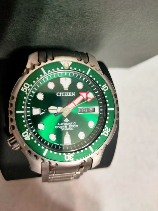 Ceas Citizen Promaster Diver’s Automatic 200m Titan, Model NY0100-20XE