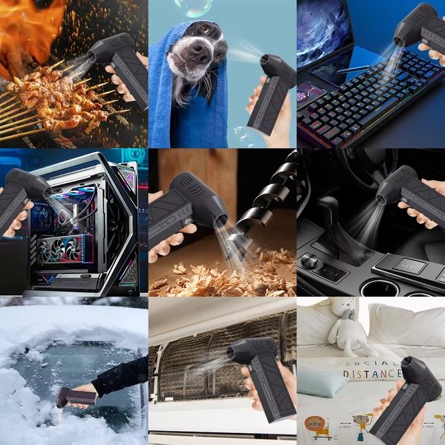 Воздуходувка турбо беспроводная