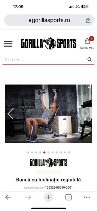 Banca reglabila piept, Abdomene, drept inclinat declinat