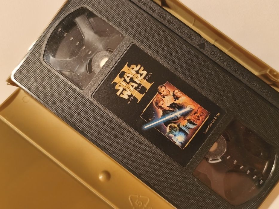Star wars caseta video VHS