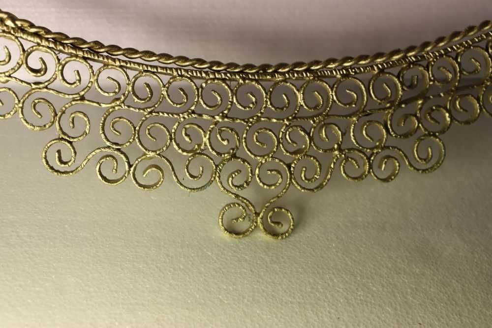 Rama tablou/ oglinda metal aurie