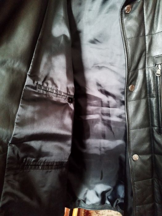 Куртка кожаная мужская