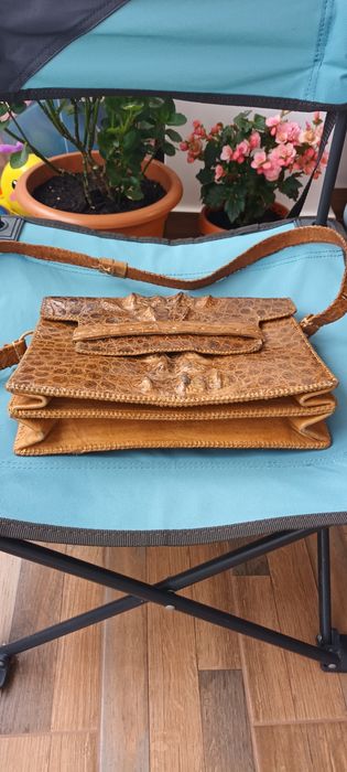 Geanta piele crocodil serie limitata