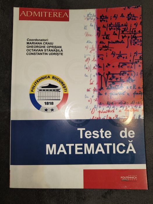 Culegere Teste Matematica admitere