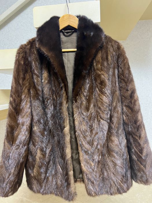 Haina din blana naturala de vizon /nurca