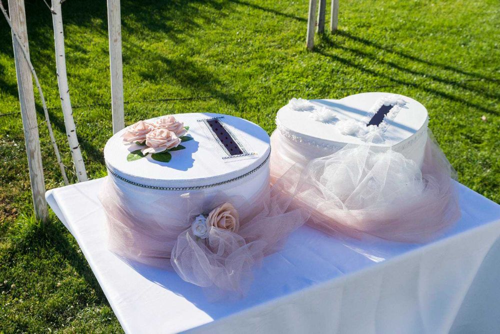 Елегантен комплект сватбена декорация (36 артикула), готов за събитие