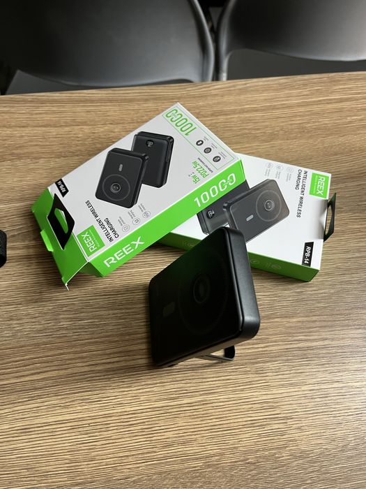 Power Bank 10000 mAh быстрая зарядка беспроводной