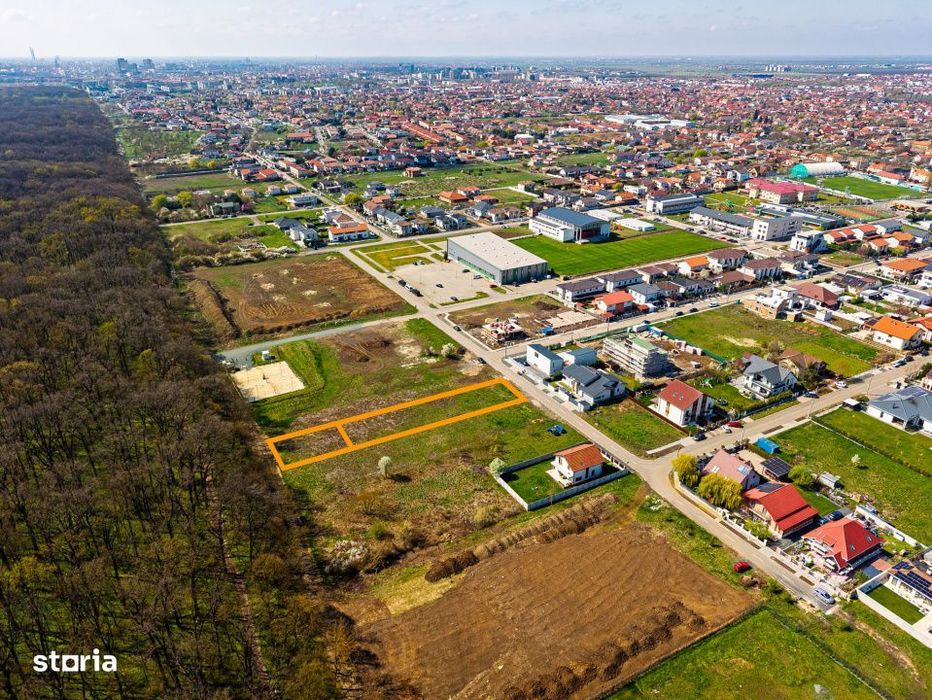Teren construibil Dumbravita | langa Padurea Verde | Comision 0%