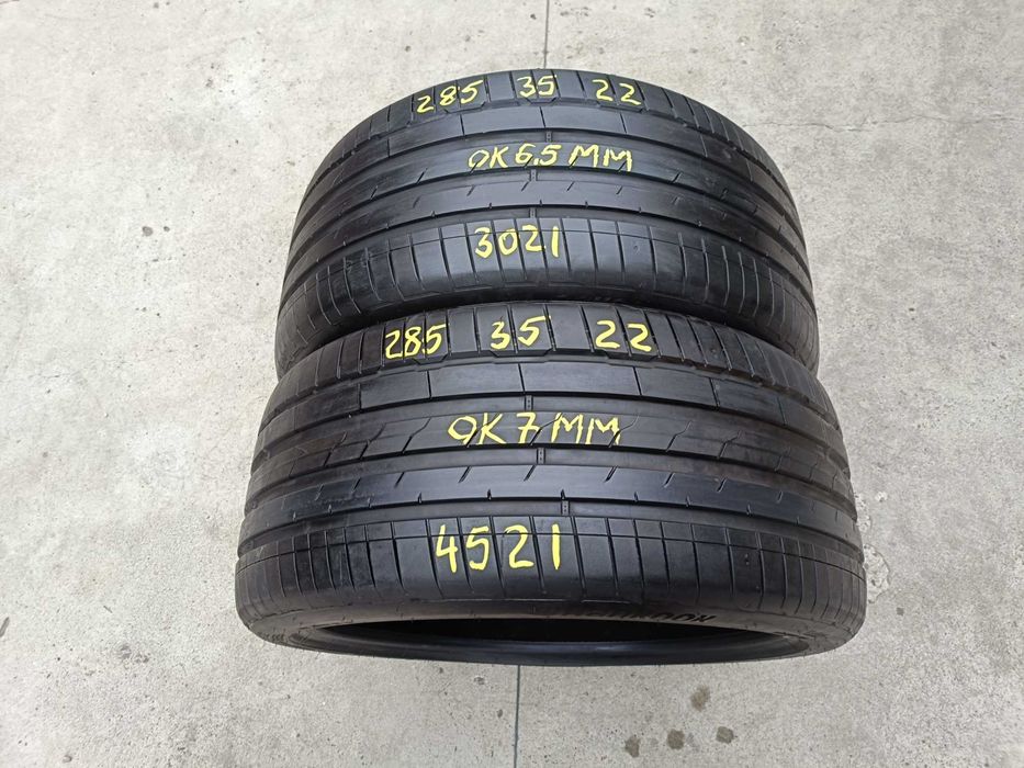 Doua anvelope de vara 285 35 22 hankook ventus S1 evo 3