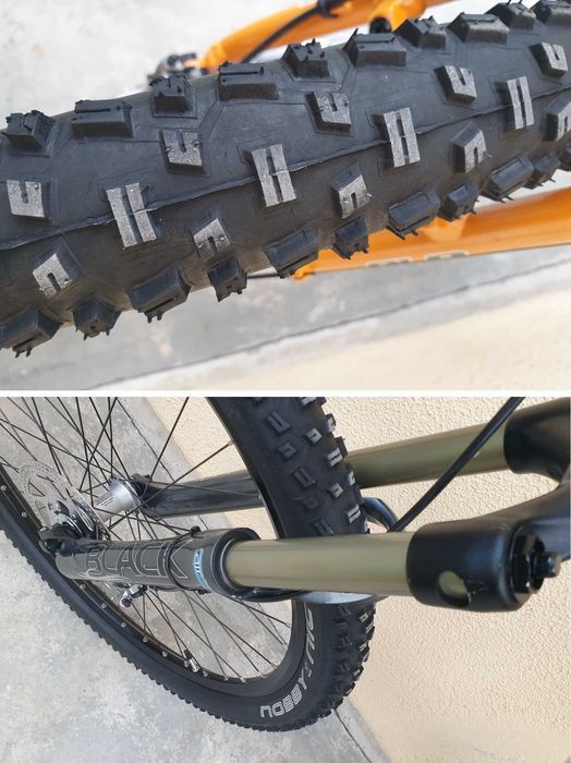 Bicicleta Ghost S100, full suspension pe aer