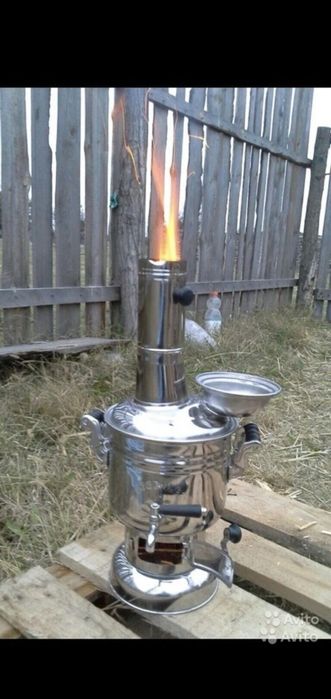 Самовар на дровах