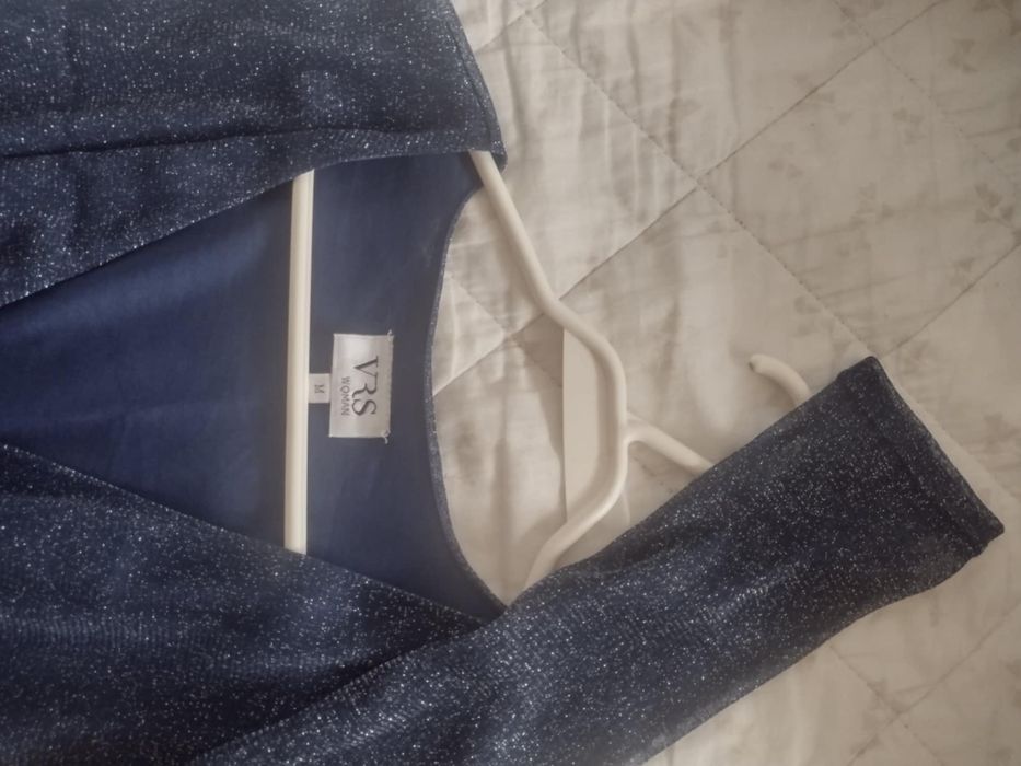 Ефирна рокля с ламе