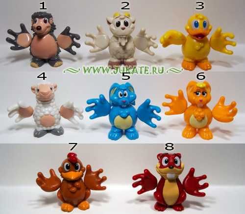 Серия фигурки на Kinder от 2009 година