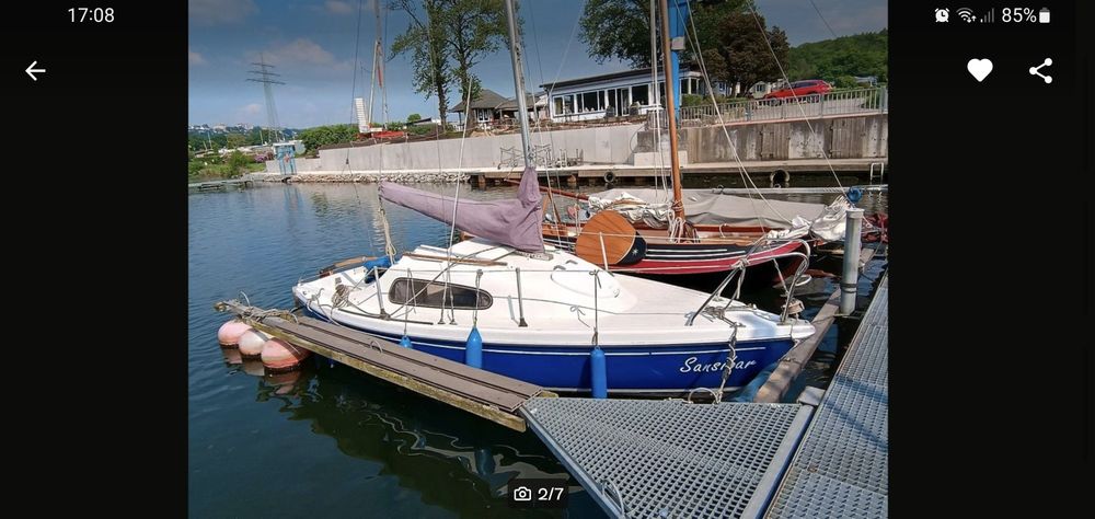 Velier Manta 19 + peridoc 1000kg inmatriculat