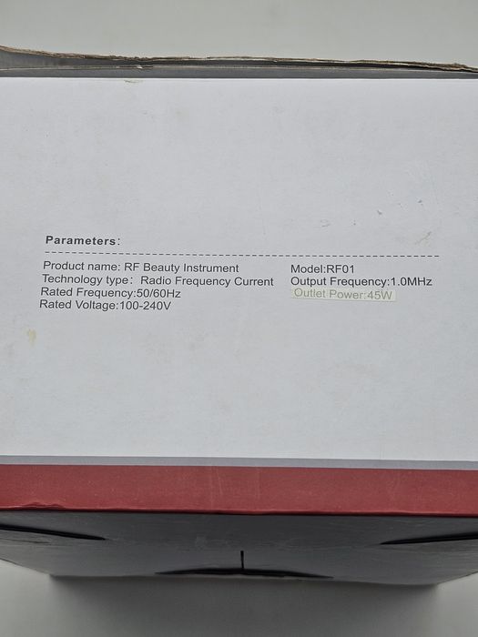 Mlay RF01 Aparat profesional pentru tratament facial si intinerire