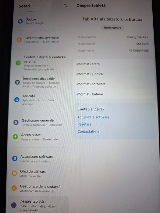 SamsungTab A9+ sm-x210