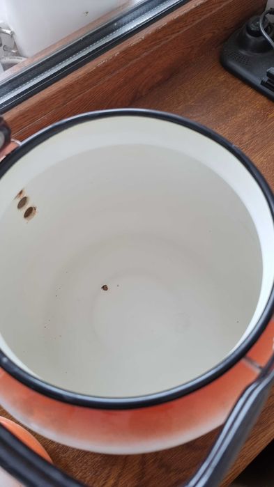 Чайник эмалированный, советский