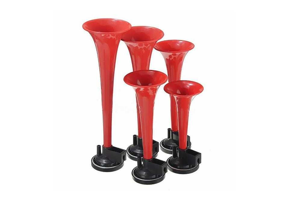 Тромба 12V, универсална, с компресор, мелодия "La Cucaracha"