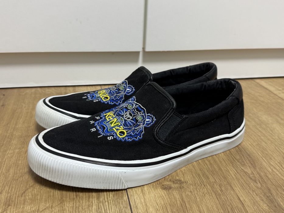 Kenzo Tiger Canvas Slip-On