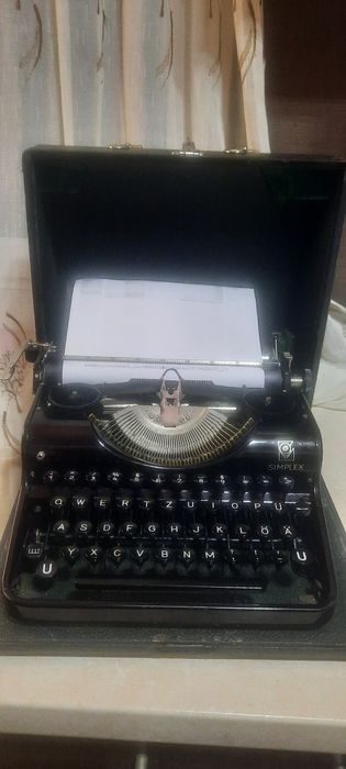 Mașină de scris Olympia Simplex 1932