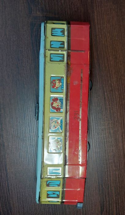 Jucarie veche tramvai romanesc Agatex