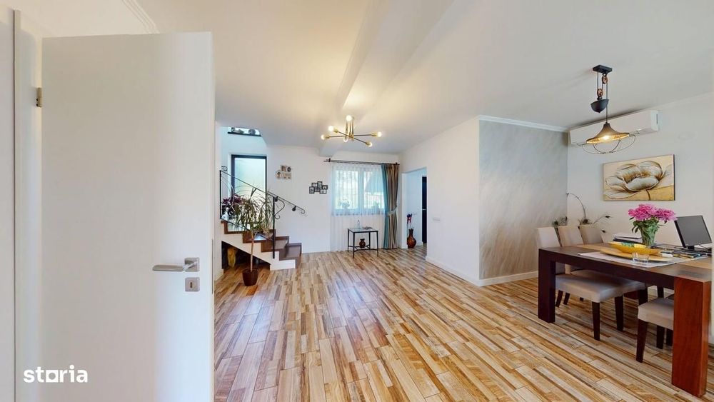 Casă individuală de vânzare în Poplaca – complet mobilată și utilată,