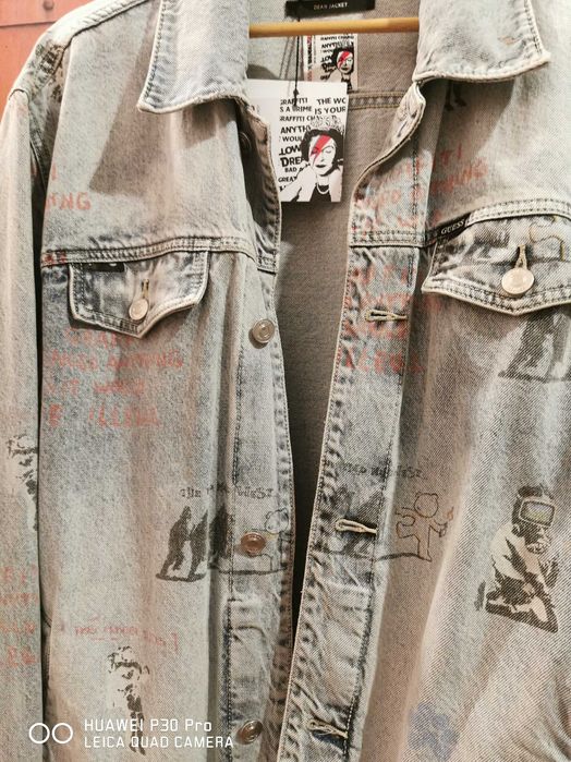 Мъжко Дънково яке Guess ново