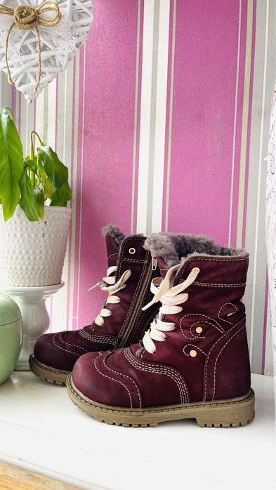 Зимние ботинки, натуралка